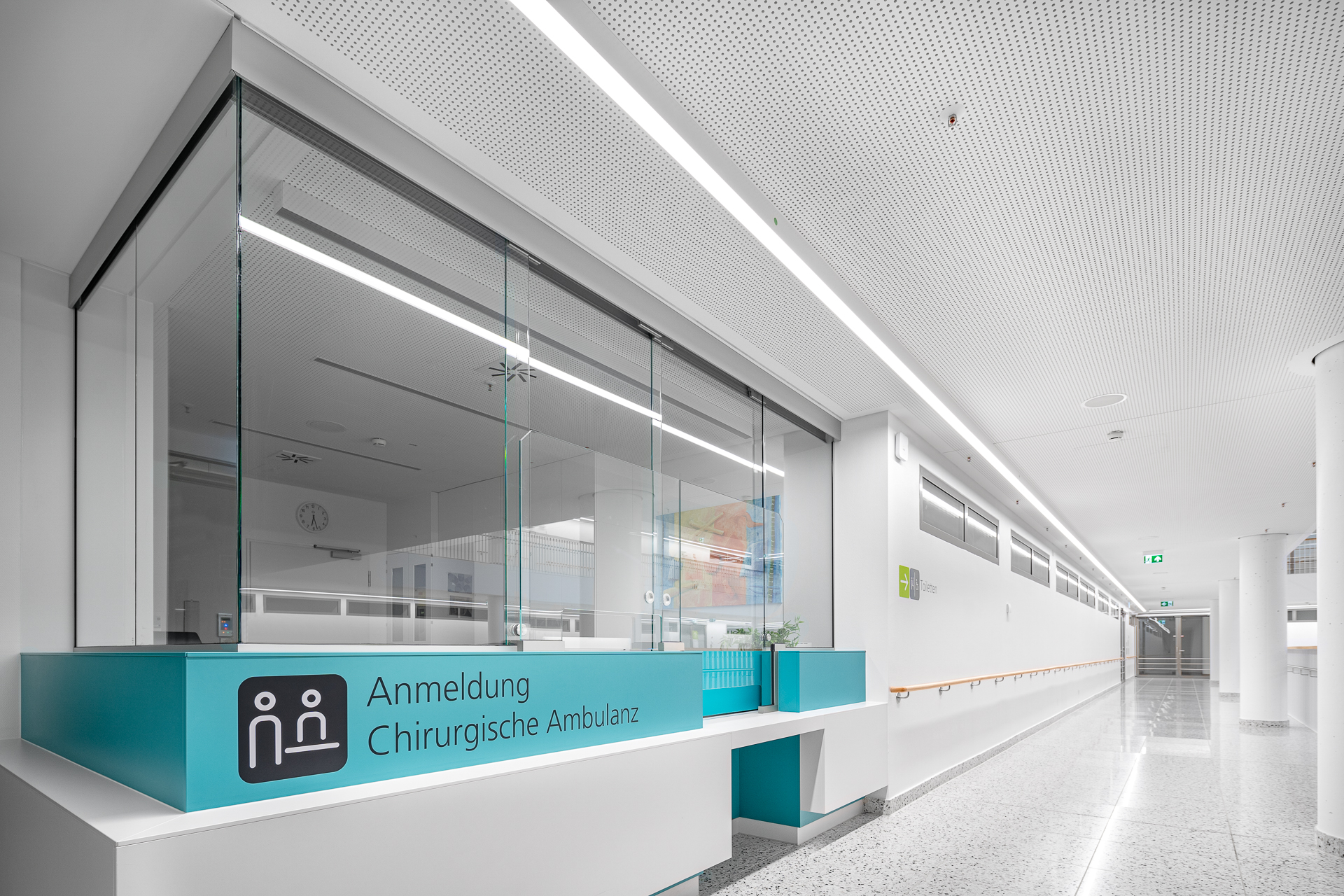 Interieurfotografie im Klinikum Stuttgart