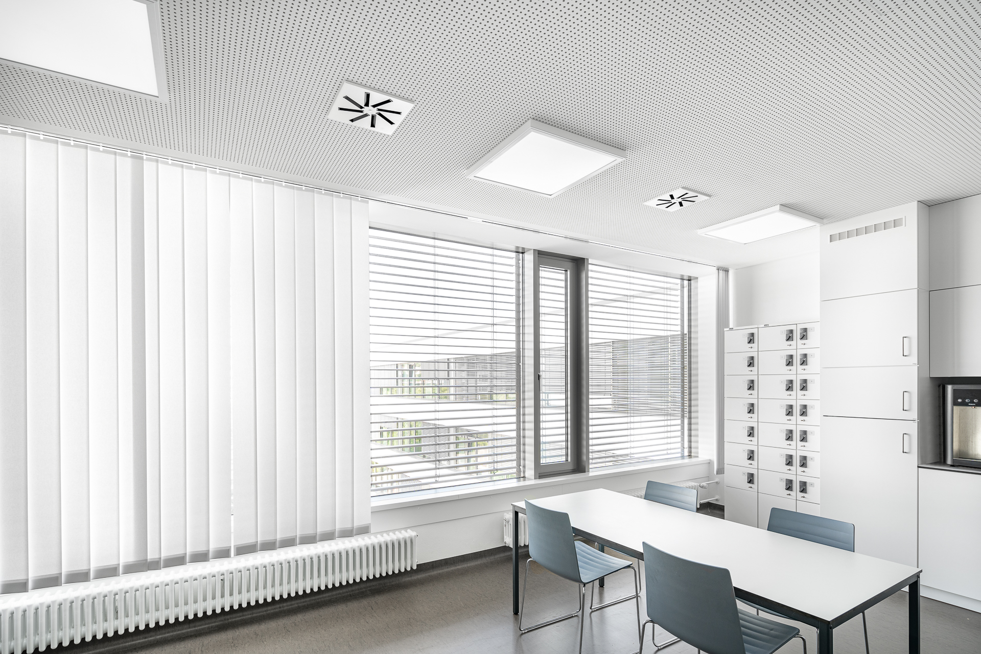 Aufenthaltsraum im Klinikum Stuttgart, Fotograf: Andreas Jekic